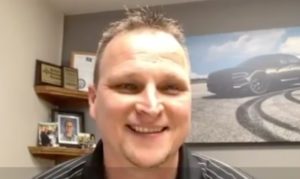 Photo of our featured member, Aaron Folkerts